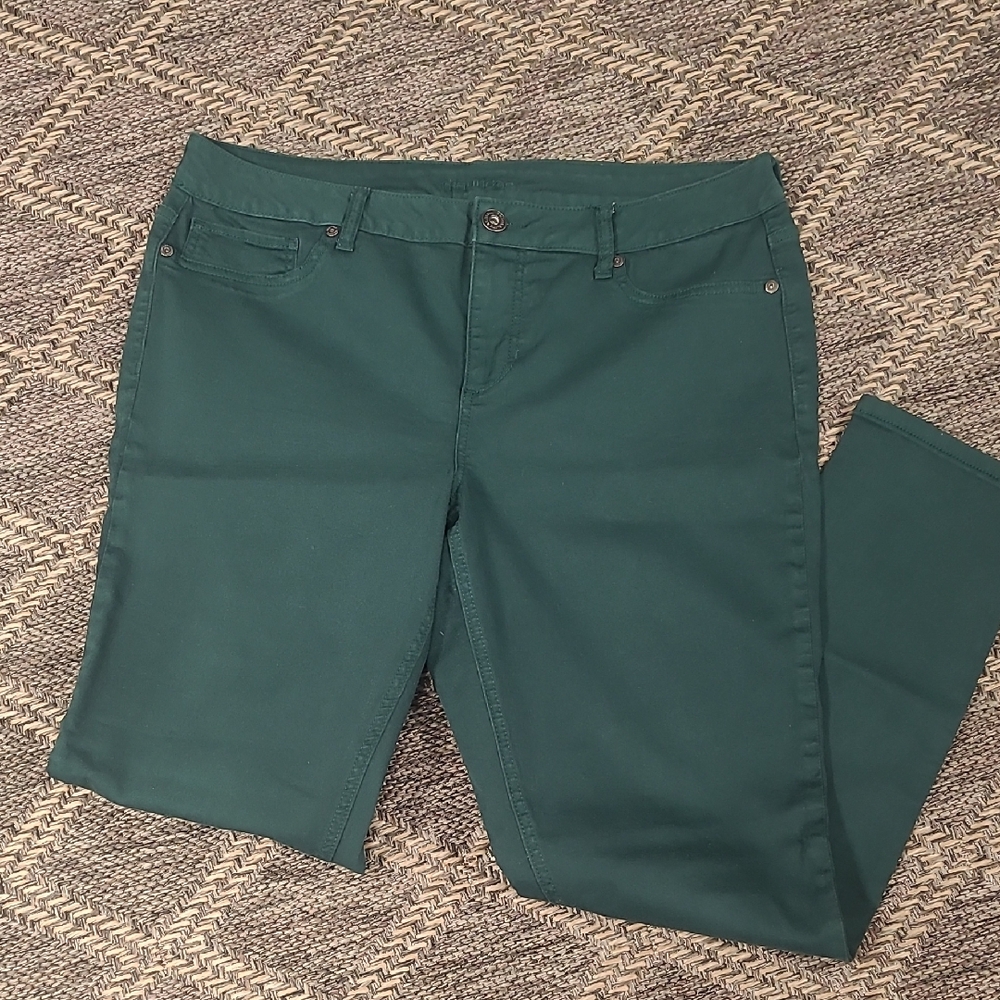 Women's Green Jeans